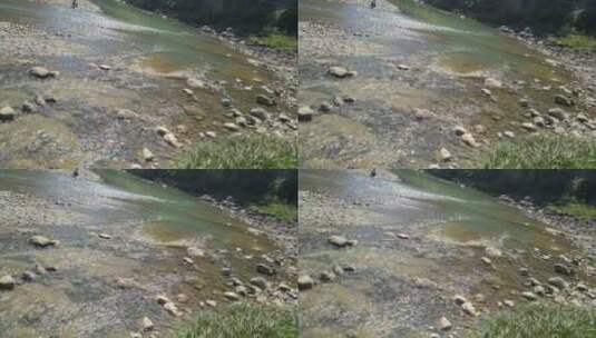 流动的河水河流高清在线视频素材下载