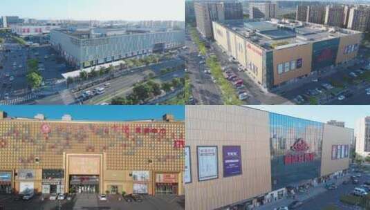 杭州九堡四季青服装批发市场高清在线视频素材下载