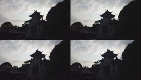 明福观 南汉时期 五观之一 道教庙宇 澜石村高清在线视频素材下载