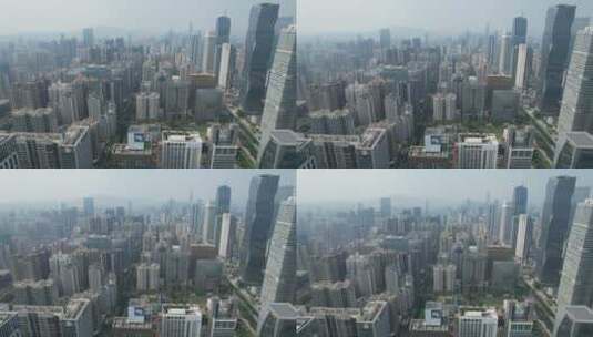 广州天河区珠江新城城市CBD航拍高清在线视频素材下载
