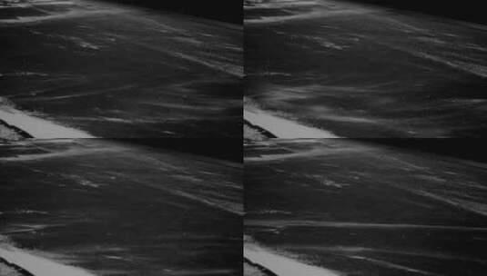 4k有积雪的路面视频素材 (4)高清在线视频素材下载