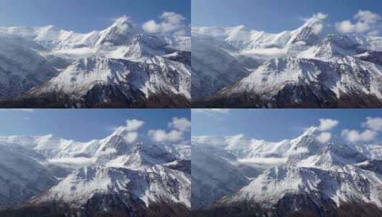 雪山风景高清在线视频素材下载