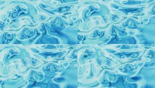 蓝色水面反光波纹循环高清在线视频素材下载