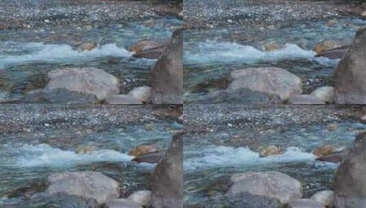 水流河流溪流流动高清在线视频素材下载