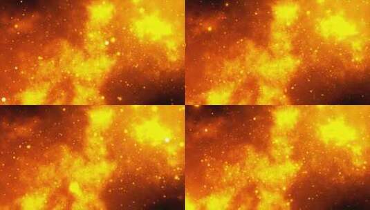 抽象火粒子背景循环V4高清在线视频素材下载