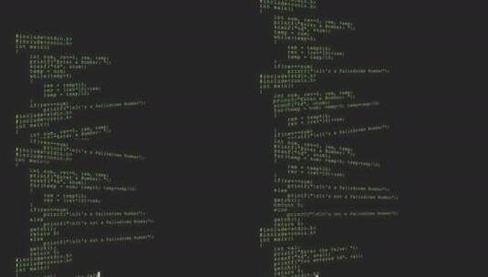 编程源码滚动数字代码摘要后台软件开发高清在线视频素材下载
