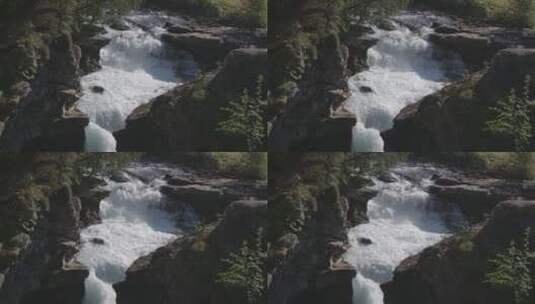 挪威洛基瀑布高清在线视频素材下载