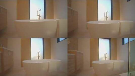 浴室场景动画高清在线视频素材下载