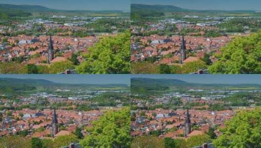 德国海德堡风景如画高清在线视频素材下载