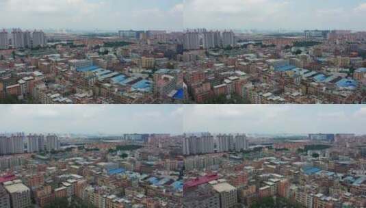 广州番禺大石城中村高清在线视频素材下载