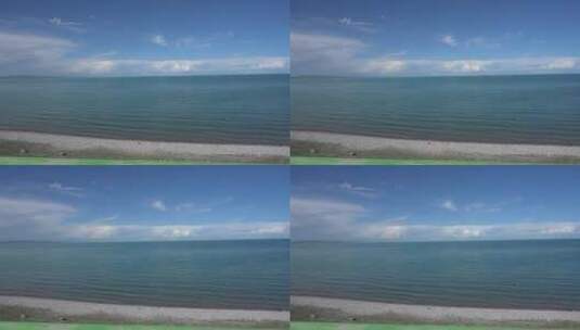 青海湖 湖边 湟鱼 旅行高清在线视频素材下载