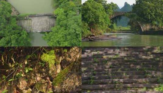 桂林富里桥高清在线视频素材下载