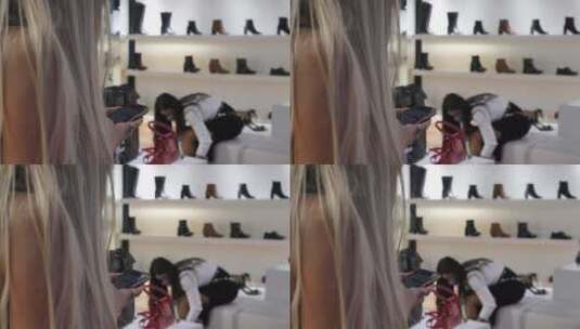 乌克兰美女在试鞋2高清在线视频素材下载