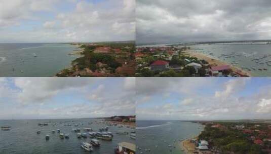2.7K高清航拍-巴厘岛南湾2高清在线视频素材下载