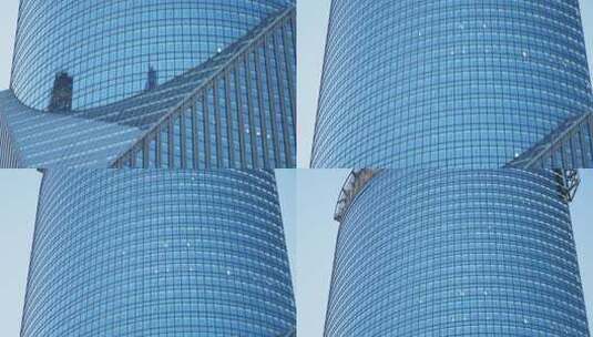 上海浦东陆家嘴中国银行大楼高清在线视频素材下载