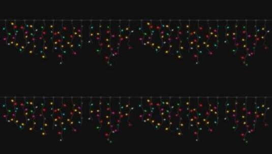 圣诞彩灯高清在线视频素材下载
