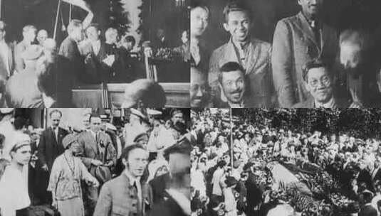 俄国列宁中世纪影像高清在线视频素材下载