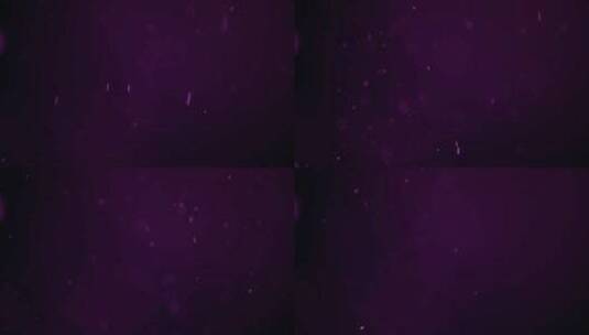 雪粒随着紫色粉红色的光轻轻落下高清在线视频素材下载