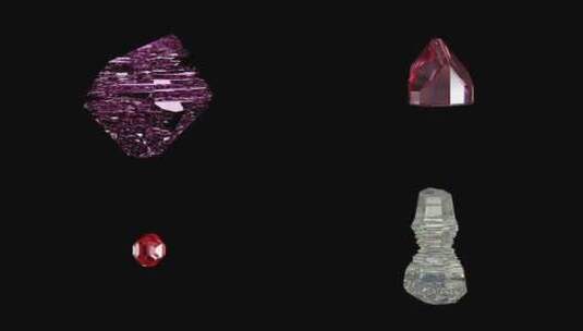 30组水晶——alpha通道高清AE视频素材下载