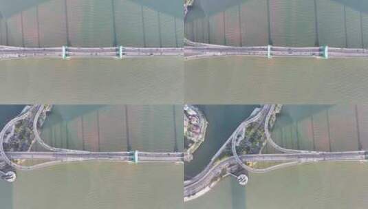 澳门西湾大桥高清在线视频素材下载