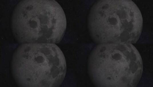月球星球动画高清在线视频素材下载