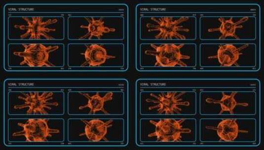 病毒分类高清在线视频素材下载