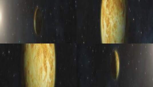 八大行星金星高清在线视频素材下载
