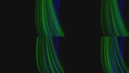 蓝绿色光线循环背景高清在线视频素材下载