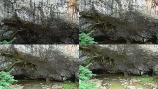 溶洞地质奇观洞穴4k视频高清在线视频素材下载