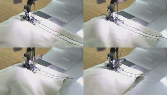 缝纫机缝纫高清在线视频素材下载
