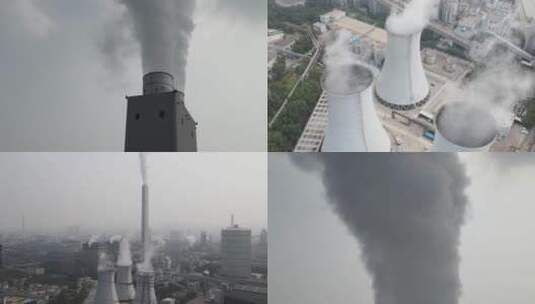 空气污染废气排放环境保护宣传视频素材高清在线视频素材下载