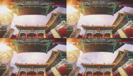 4K超清北京城故宫古建筑高清在线视频素材下载