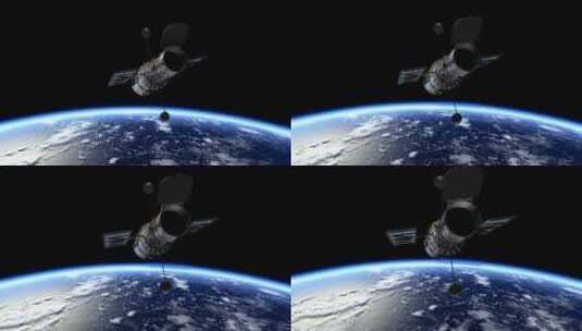 宇宙卫星地球高清在线视频素材下载