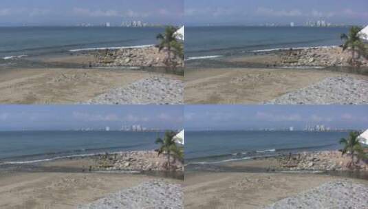 海边海浪景观高清在线视频素材下载