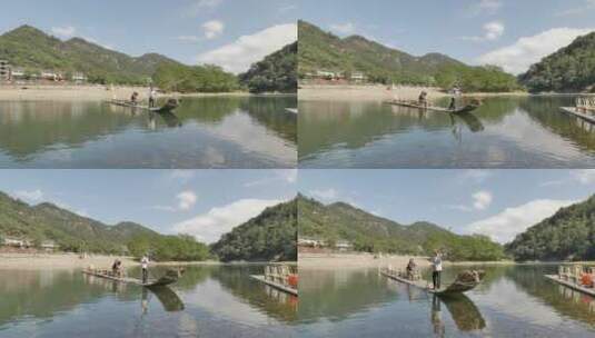 浙江温州南雁荡山自然风景高清在线视频素材下载