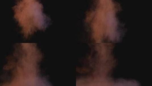 4k多彩粉尘粒子爆炸特效覆盖叠加视频素材6高清在线视频素材下载