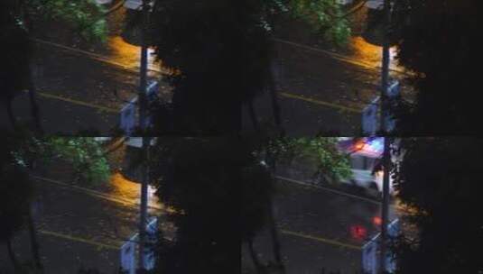 雨夜的艺术化手法拍摄高清在线视频素材下载