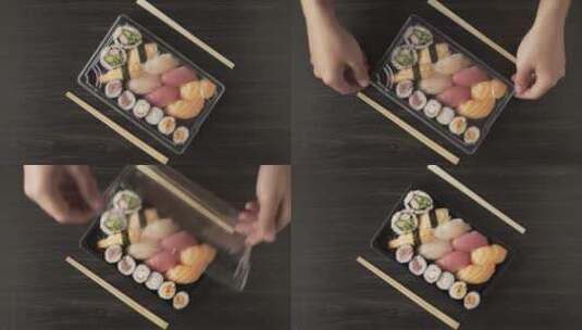 寿司日料高清在线视频素材下载