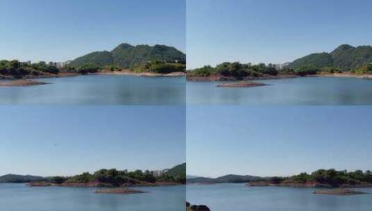 杭州千岛湖岛屿密布  4k高清在线视频素材下载