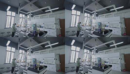 化工厂实验室高清在线视频素材下载