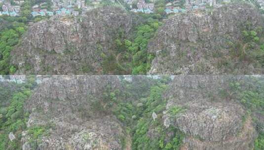 广西桂林山水风光七星景区4A景区航拍高清在线视频素材下载