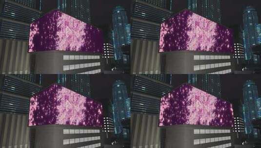 花瓣粒子裸眼3d（可定制）高清在线视频素材下载