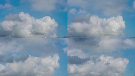 【4K】宣传片背景空境蓝天白云高清在线视频素材下载