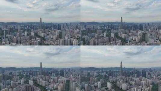 深圳市4K平安金融中心大厦高清在线视频素材下载
