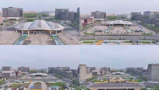 临港大道 浦东发展 城市建设 临港新片区高清在线视频素材下载
