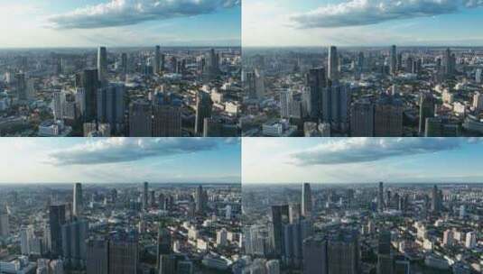 天津城市全景航拍空镜高清在线视频素材下载