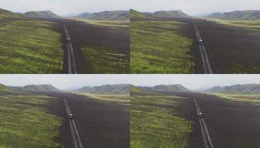 道路，自然，驾驶，汽车高清在线视频素材下载