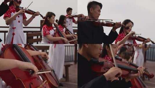 交响乐团高清在线视频素材下载