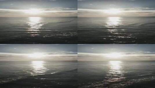 阳光下的大海竖屏高清在线视频素材下载