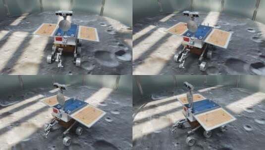 登月车火星车高清在线视频素材下载